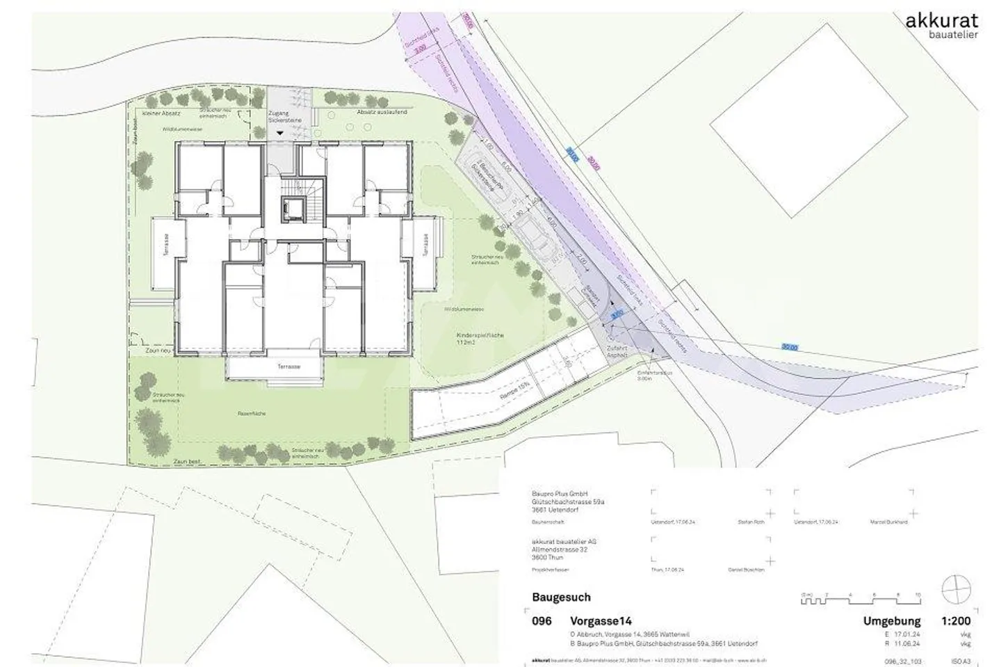 Two more 3½ ground floor apartments in exclusive new MFH. Sustainable fashion... - Photo 12 of 13