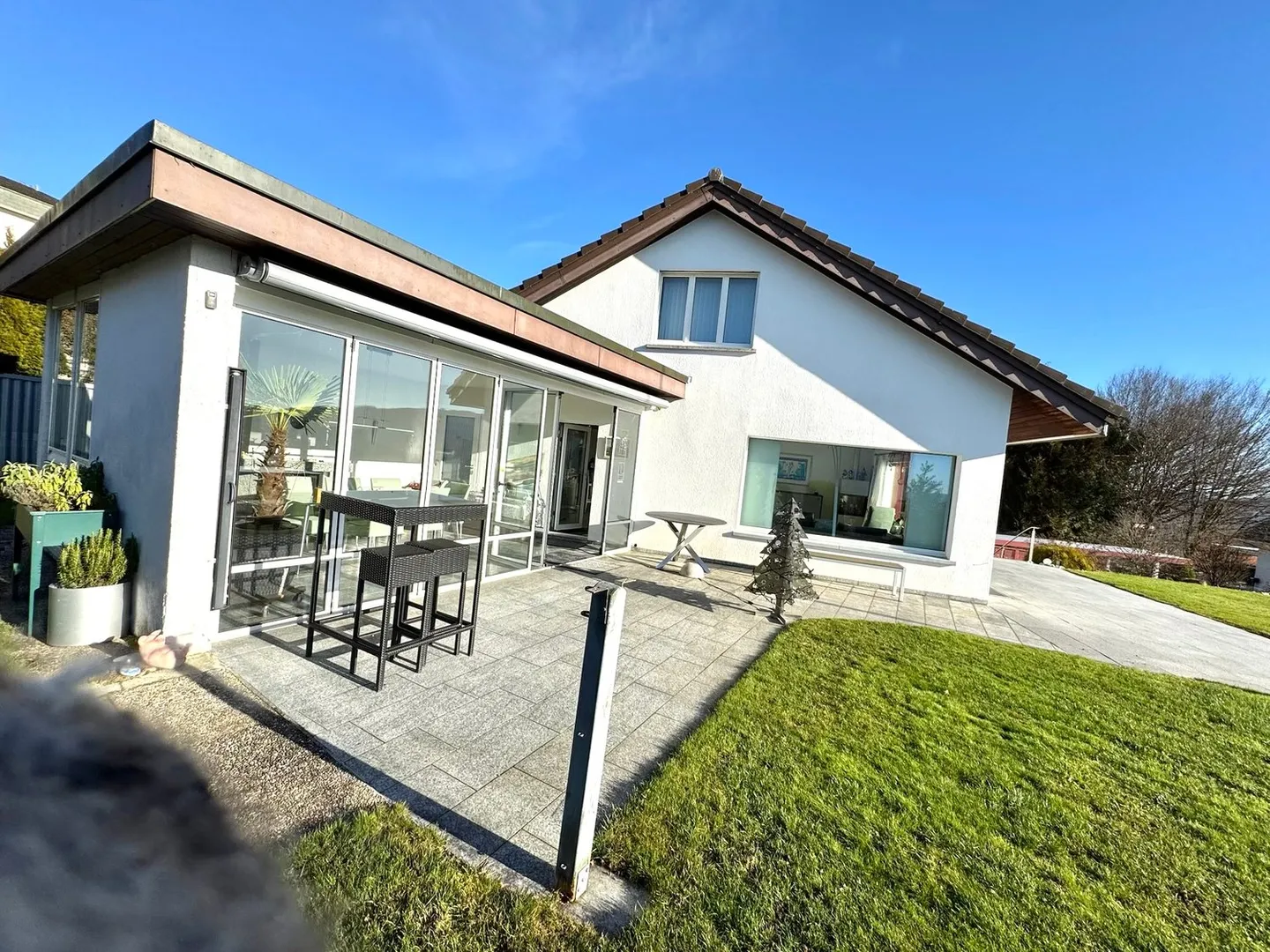 Maison individuelle exclusive en situation de colline avec vue sur les Alpes - Photo 21 sur 25