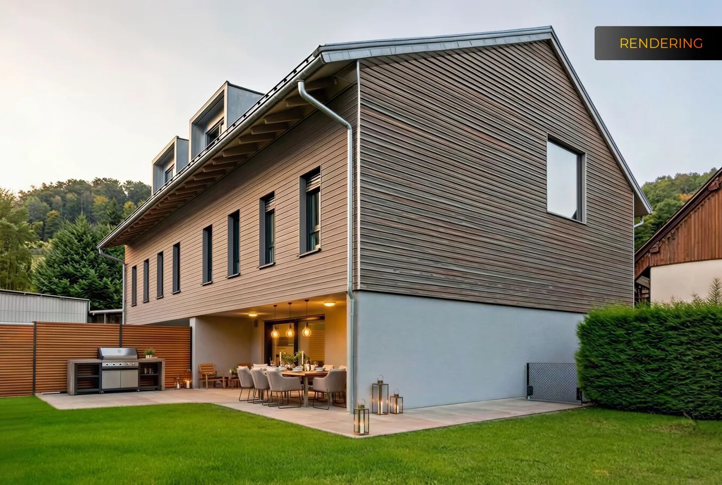 Maison spacieuse à deux familles dans un emplacement central à Hausen am Albis - Photo 1 sur 12