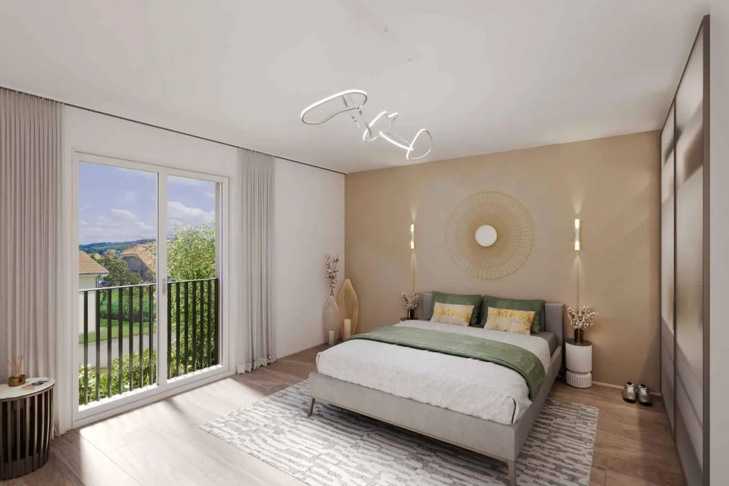 Modernes Apartment in Payerne - Foto 4 von 6