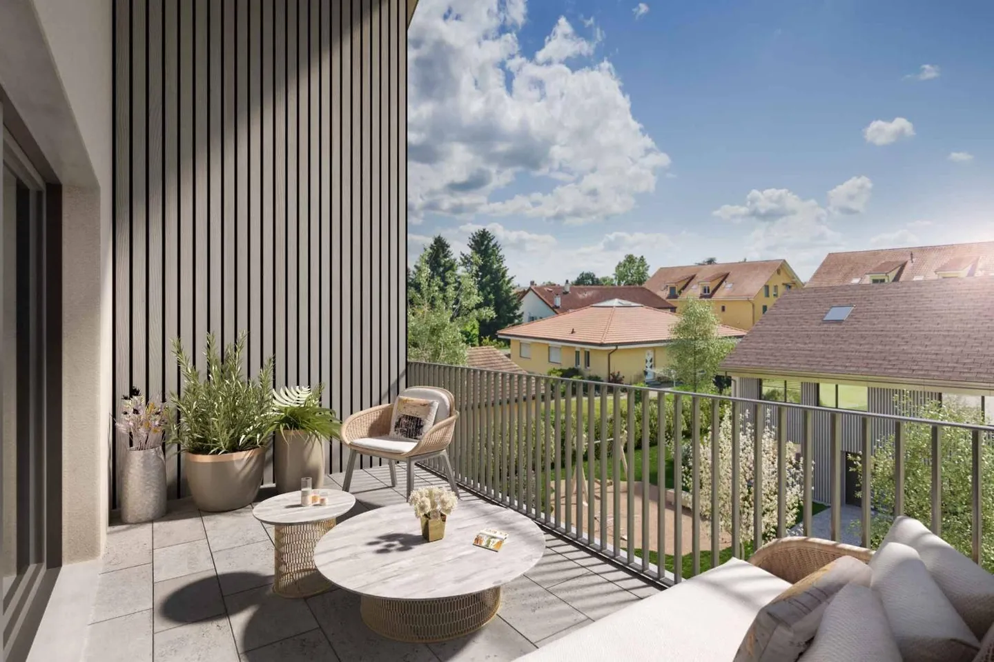 Modernes Apartment in Payerne - Foto 5 von 6