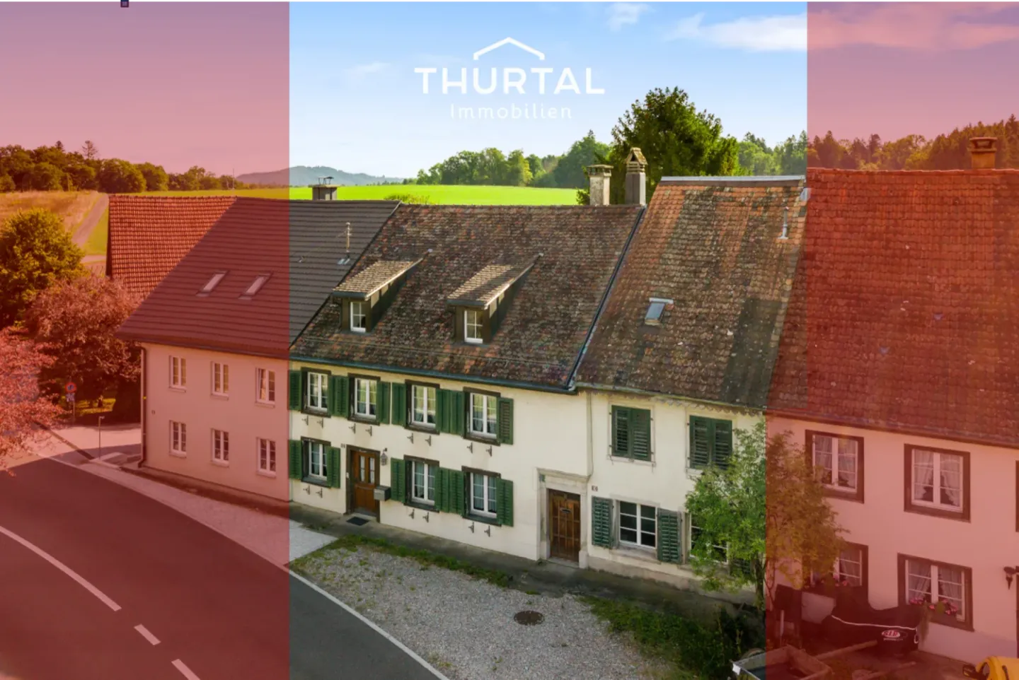 Zwei Immobilien mit Garten, in naturnaher Umgebung - Foto 2 von 5