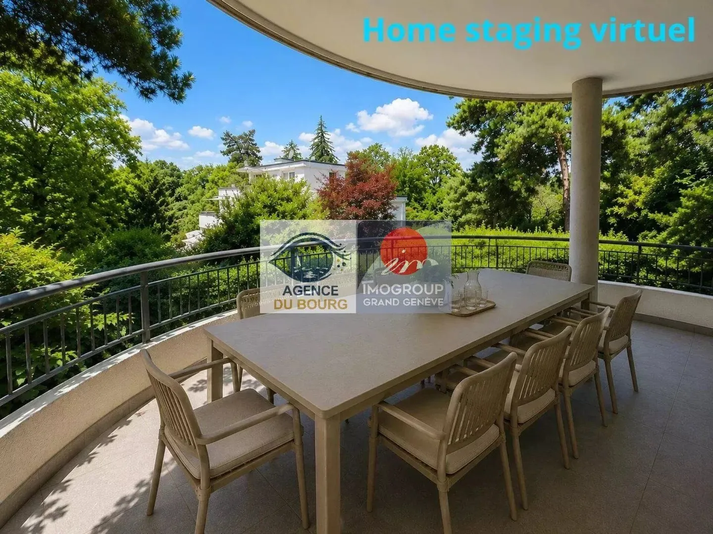 Geräumige Maisonette mit privatem Garten im Hausstil - Anières - Foto 2 von 3