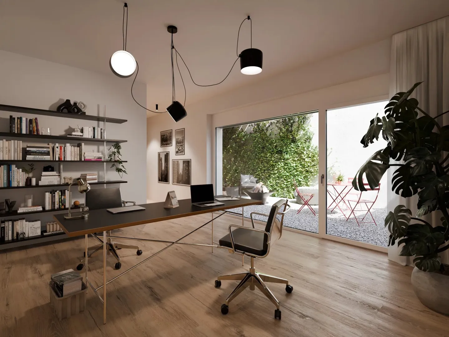 Les Capites - 5,5-Zimmer-Wohnung mit Garten - Foto 3 von 7