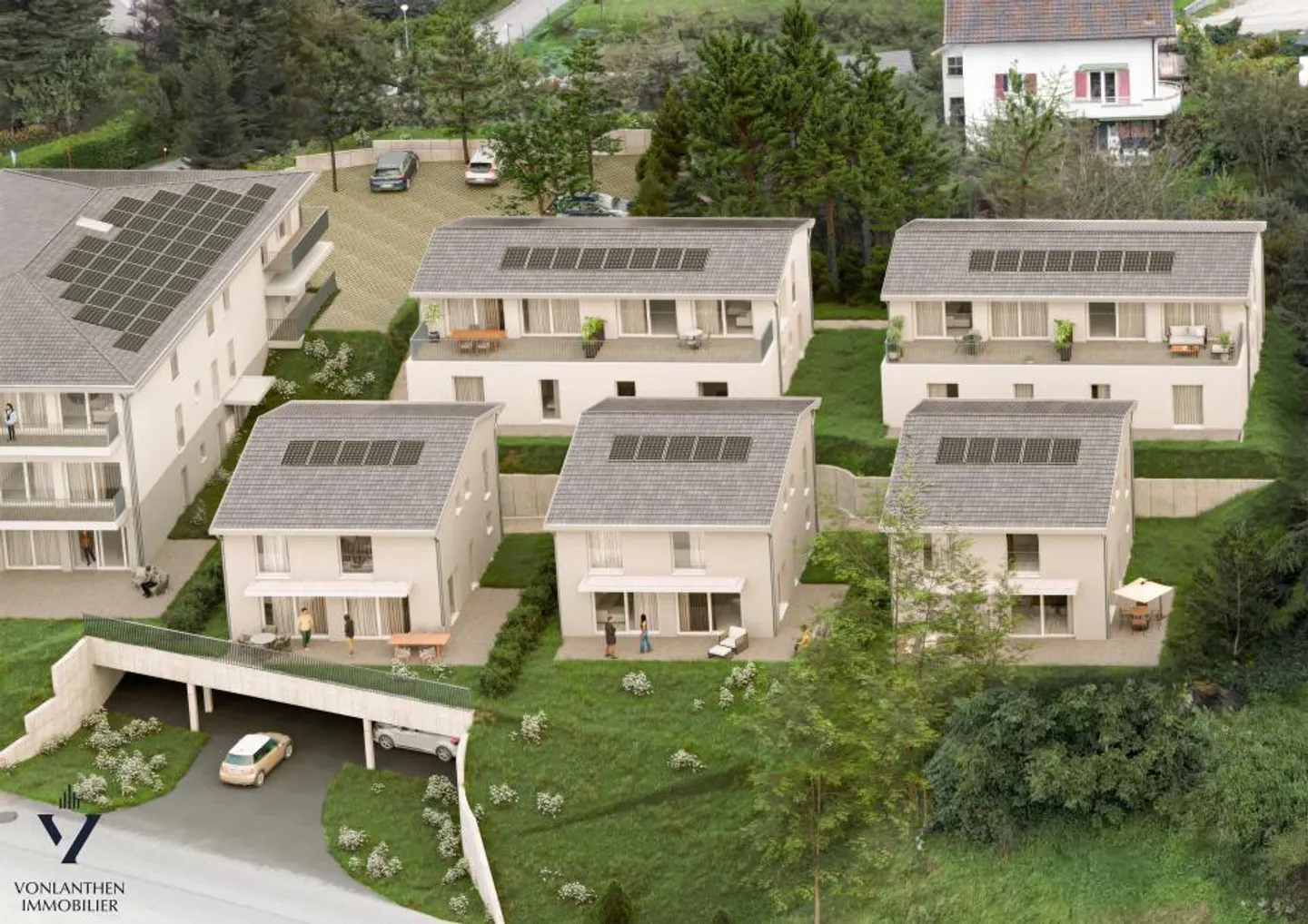 3 Nuove Ville Individuali - Vista Panoramica! - Foto 4 di 8