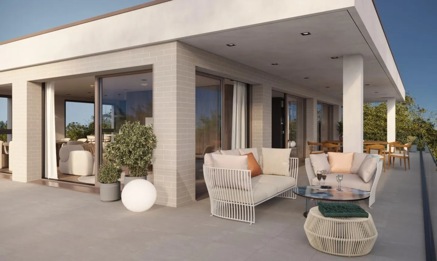 Attico di lusso con grande balcone - Foto 10 di 13