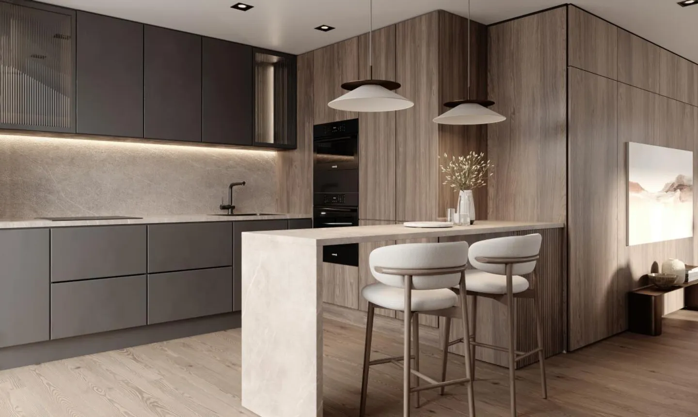 Attico di lusso con grande balcone - Foto 4 di 13