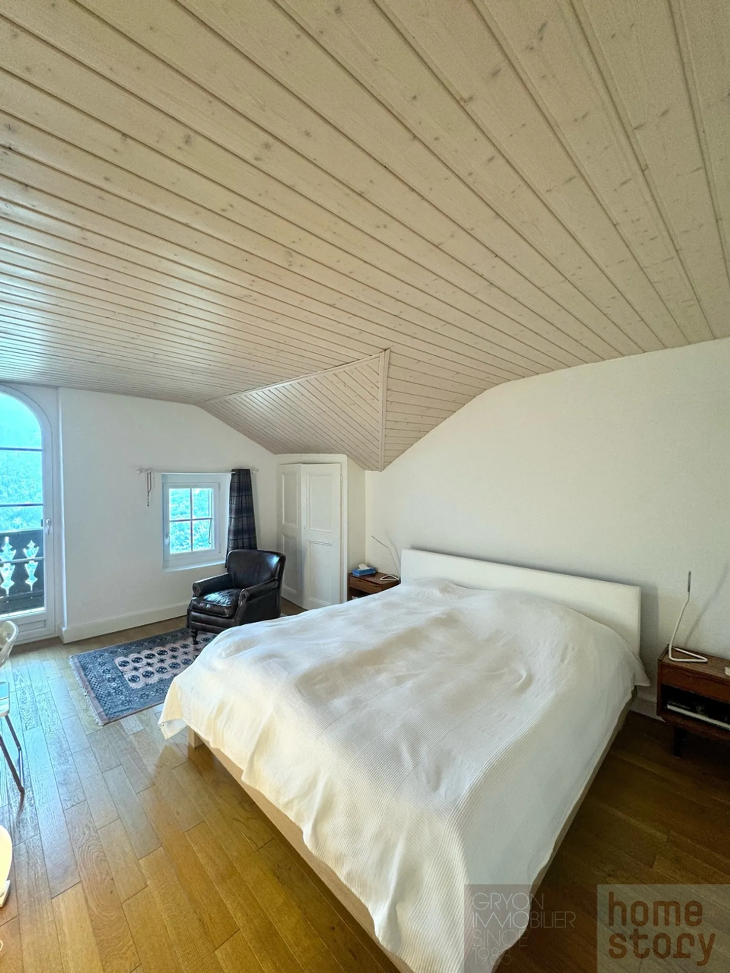 Appartement sous le toit à Gryon avec balcon et vue sur les Alpes - Photo 14 sur 20