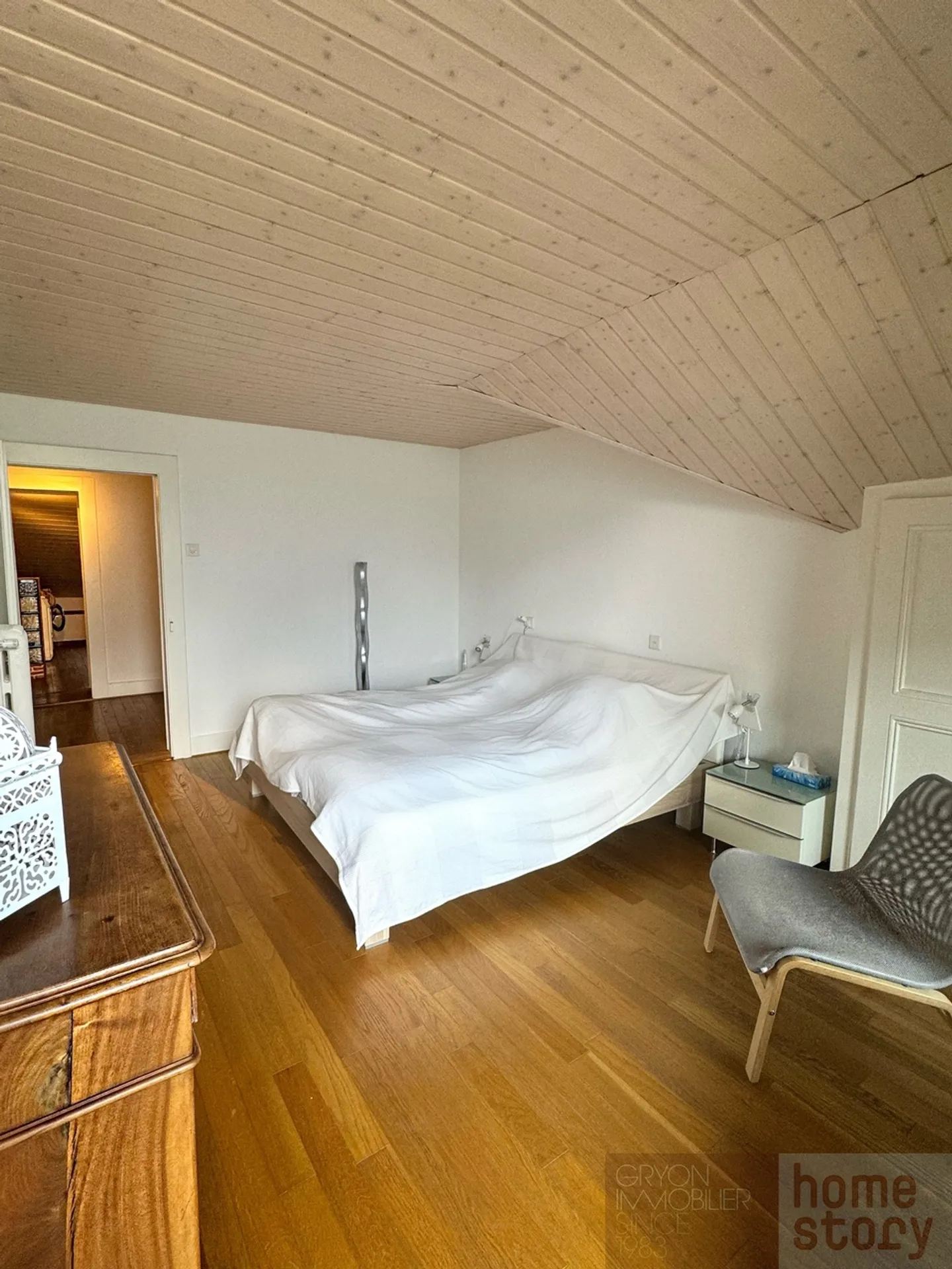 Appartement sous le toit à Gryon avec balcon et vue sur les Alpes - Photo 15 sur 20