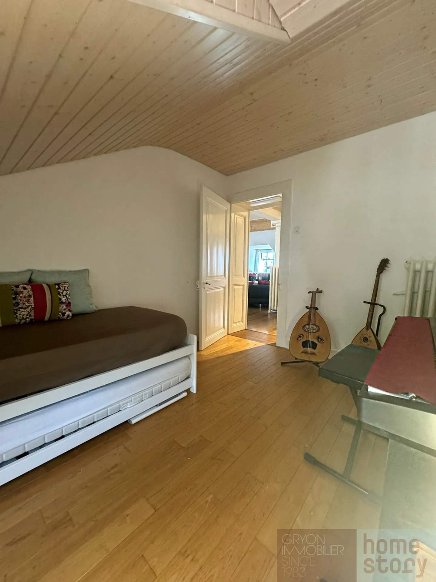 Appartement sous le toit à Gryon avec balcon et vue sur les Alpes - Photo 17 sur 20