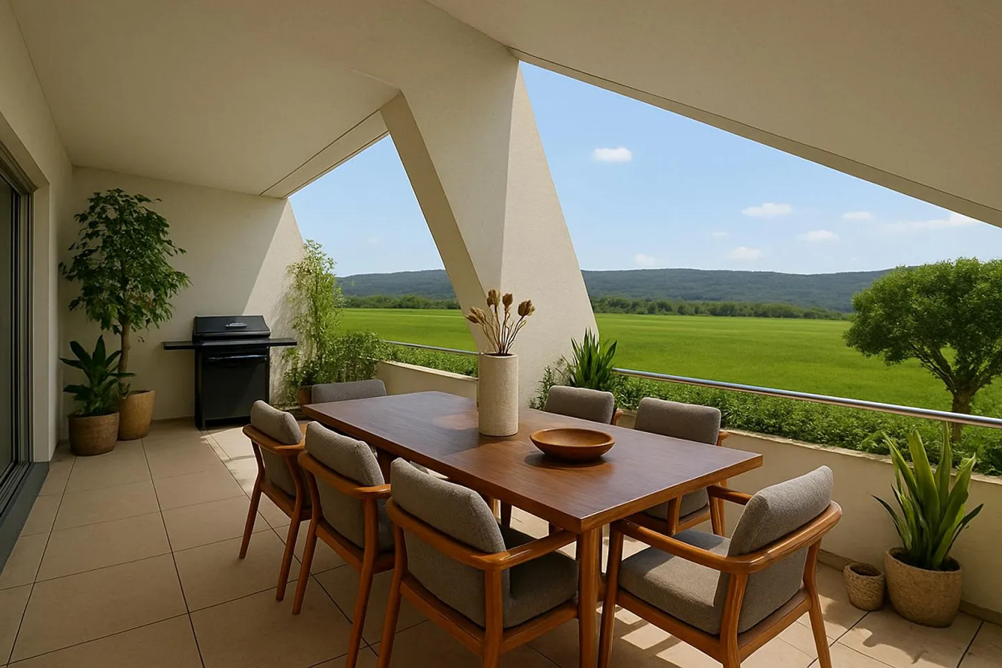 Appartamento moderno e luminoso di 4,5 stanze con grande terrazza - Foto 10 di 19