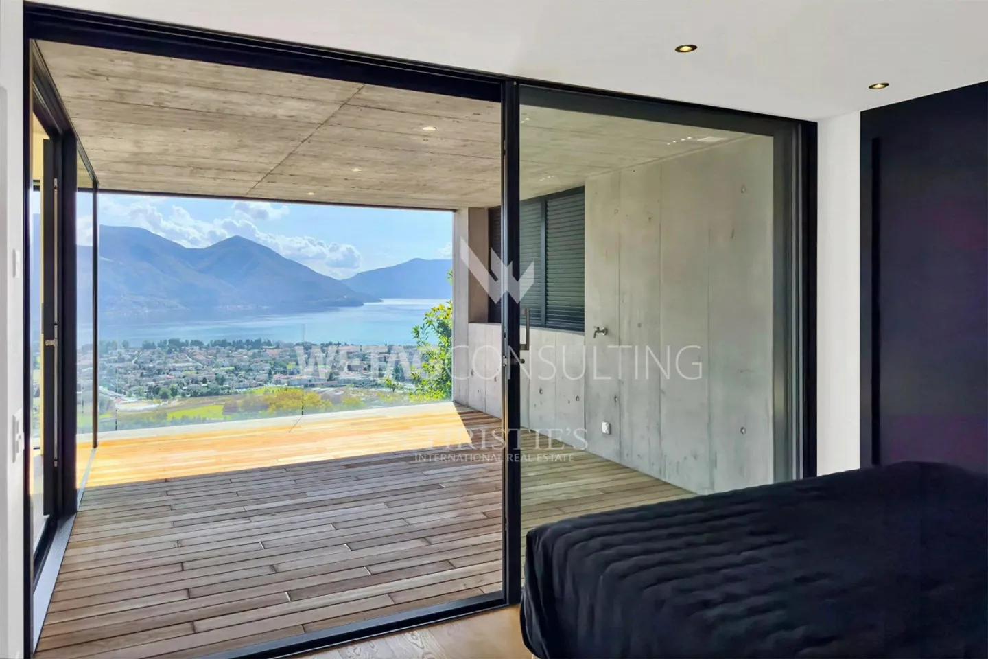 Attico moderno con vista panoramica in vendita a Locarno Monti - Foto 8 di 13