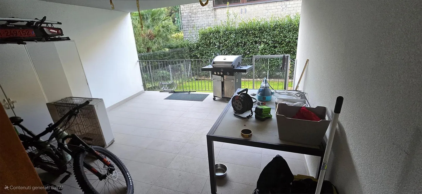 Affittasi appartamento di 3.5 locali con giardino privato - Foto 2 von 9