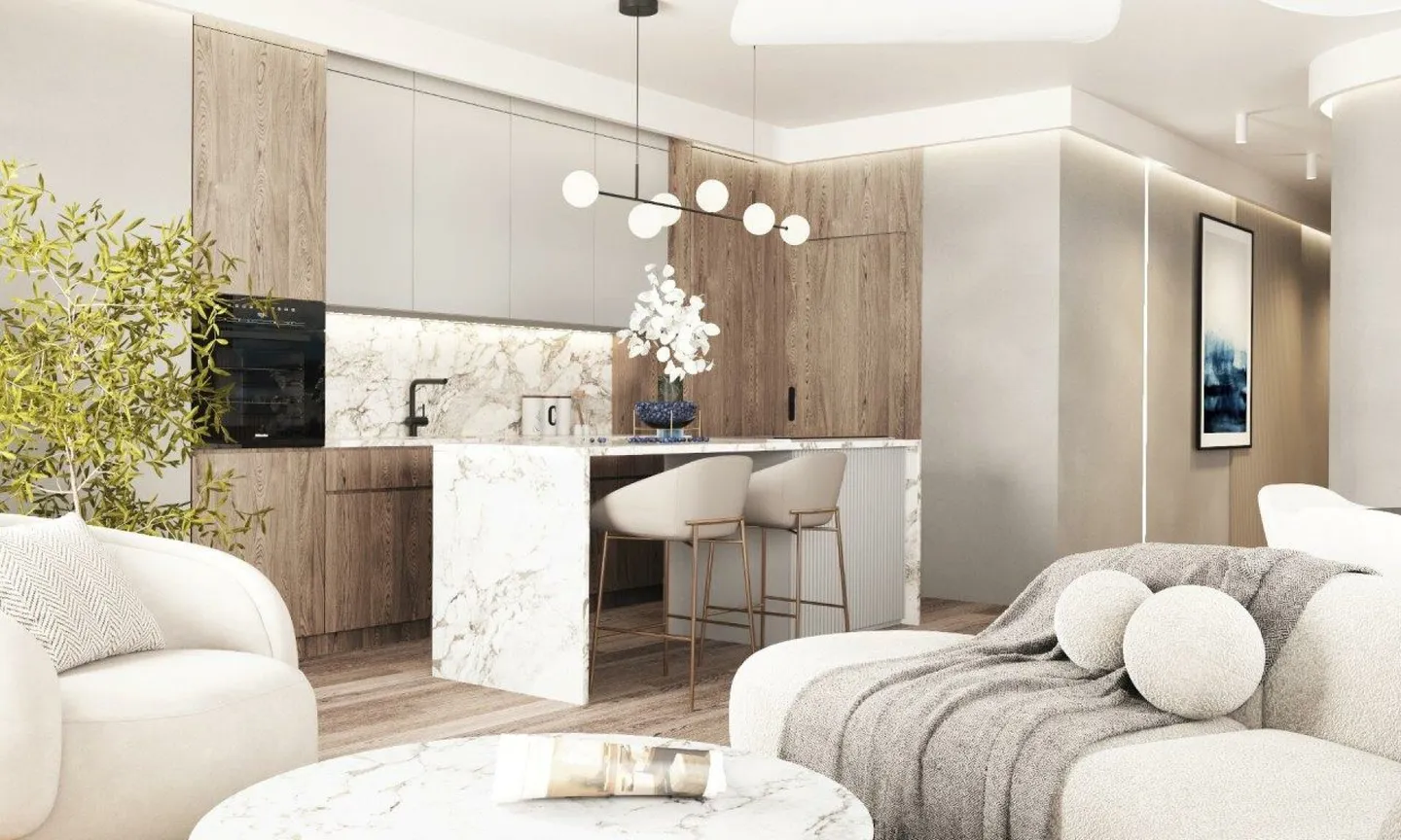 Nuovo appartamento attico 5.5 con terrazza sul tetto, vista lago - Foto 9 di 13