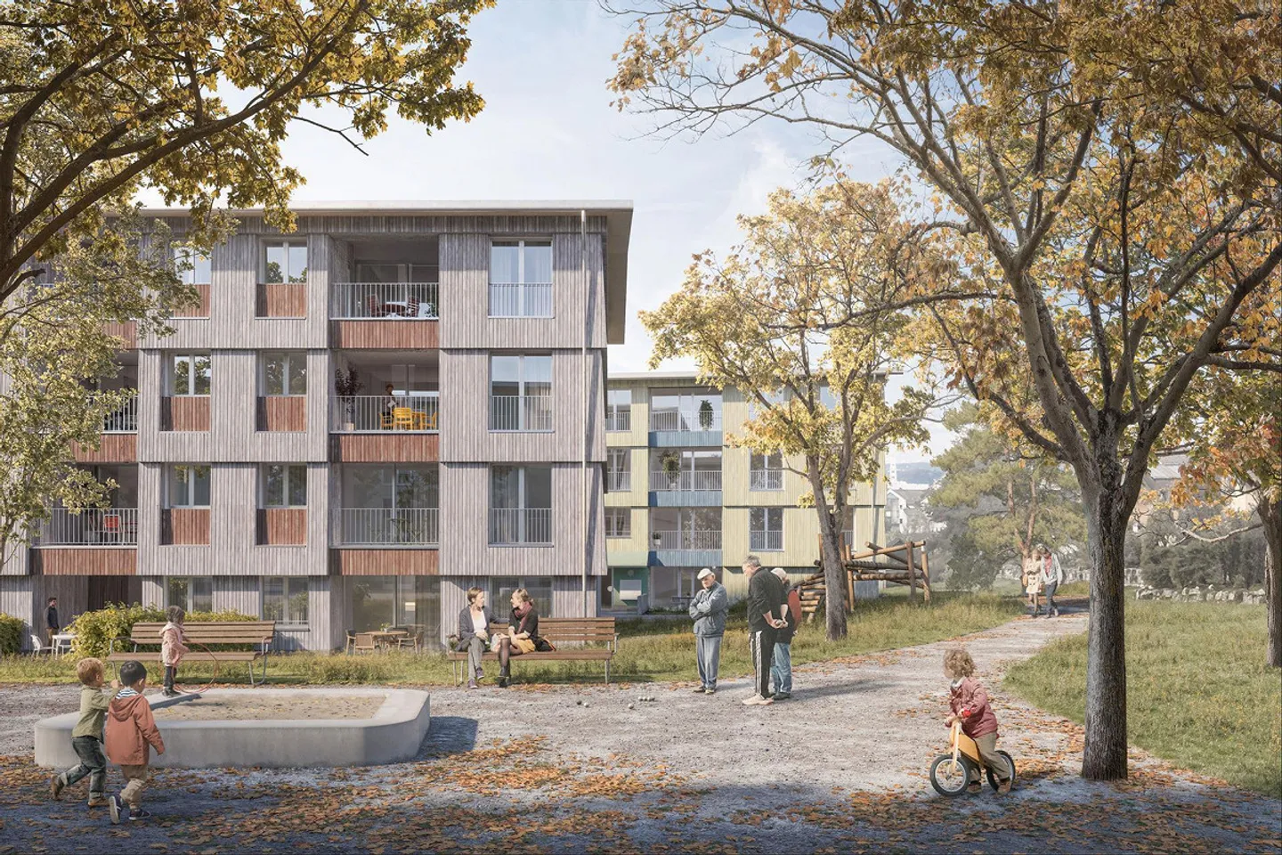 Condominio di alta qualità con 3,5 stanze nel quartiere Schützenmattpark - Foto 3 di 10