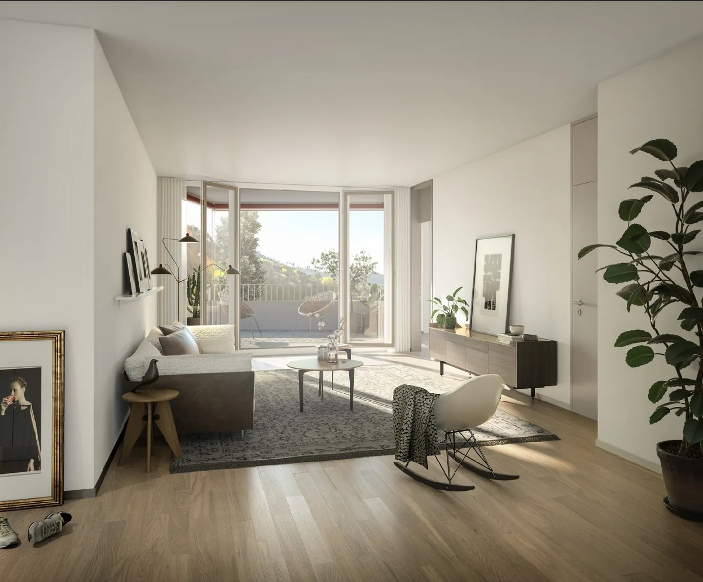 Top modern apartment on the Sihl - Photo 2 of 5