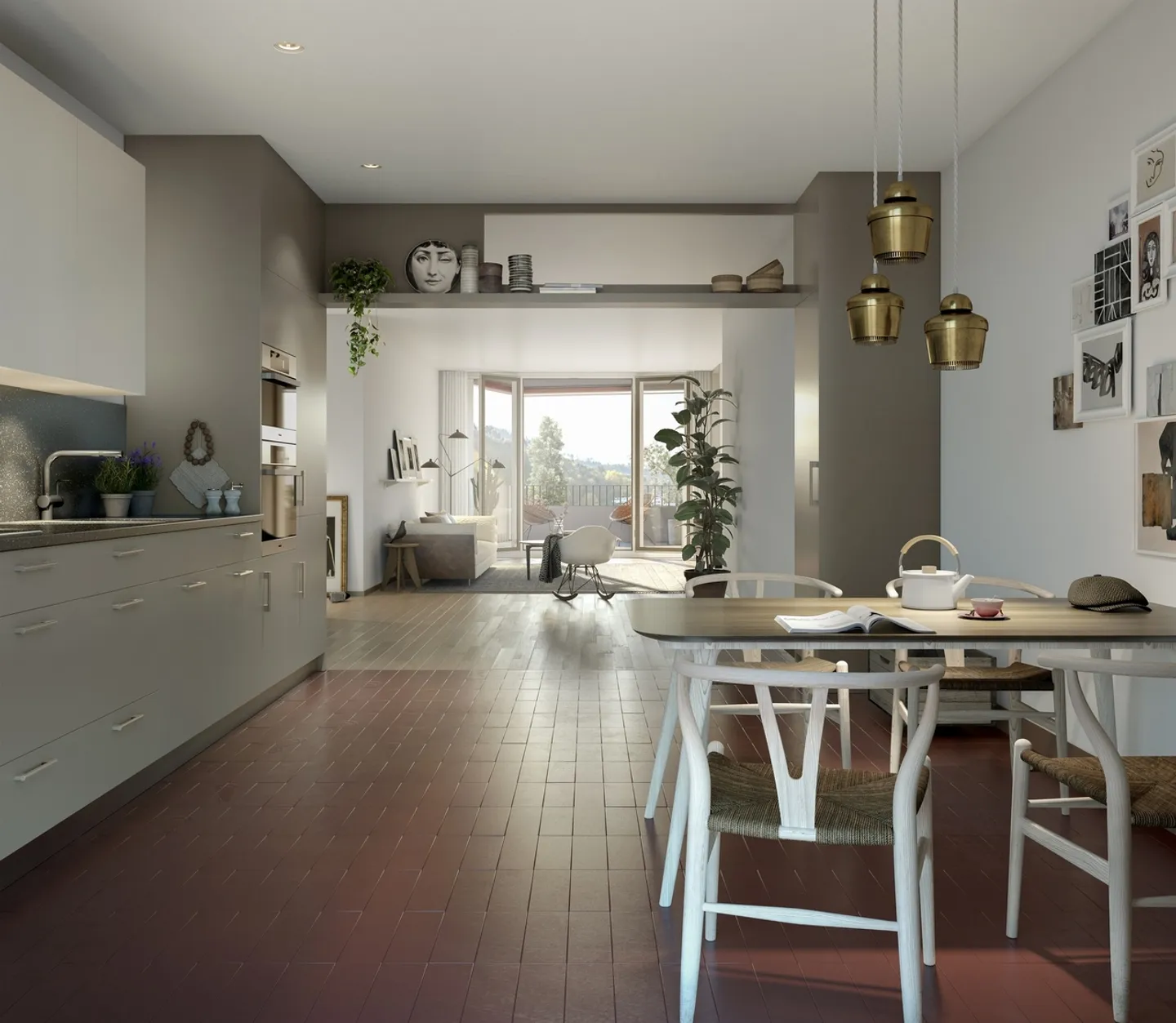 Top modern apartment on the Sihl - Photo 3 of 5