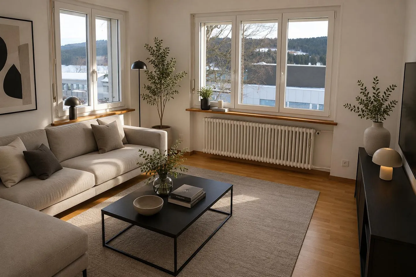 appartement avec une belle vue sur la verdure et buanderie privée - Foto 9 von 12