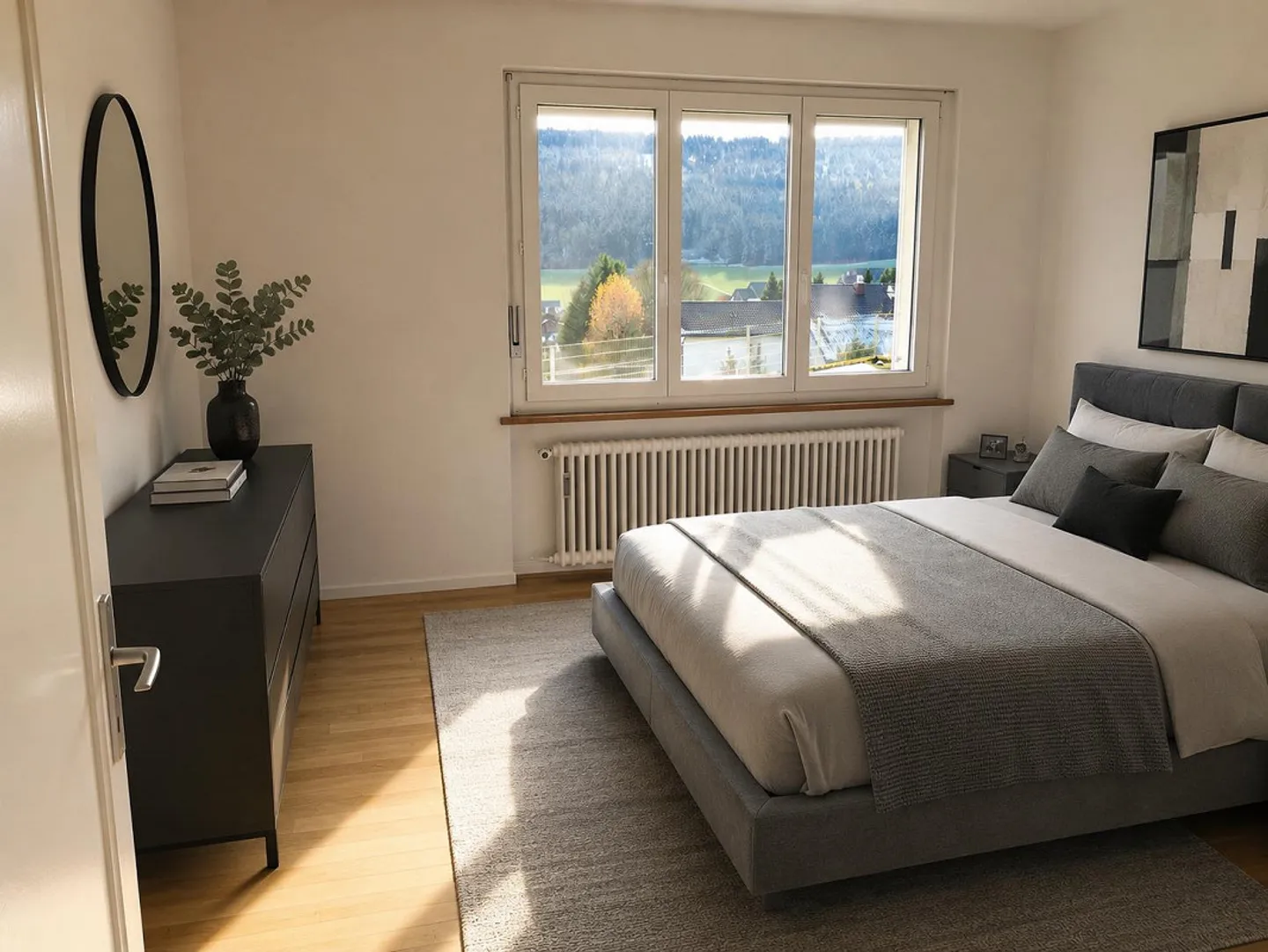 appartement avec une belle vue sur la verdure et buanderie privée - Foto 10 von 12