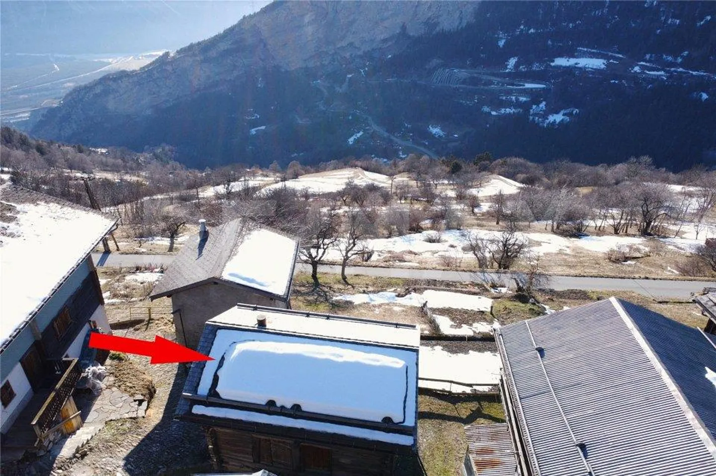 Grange charmante avec projet de rénovation approuvé à Albinen (VS) à vendre - Photo 7 sur 13