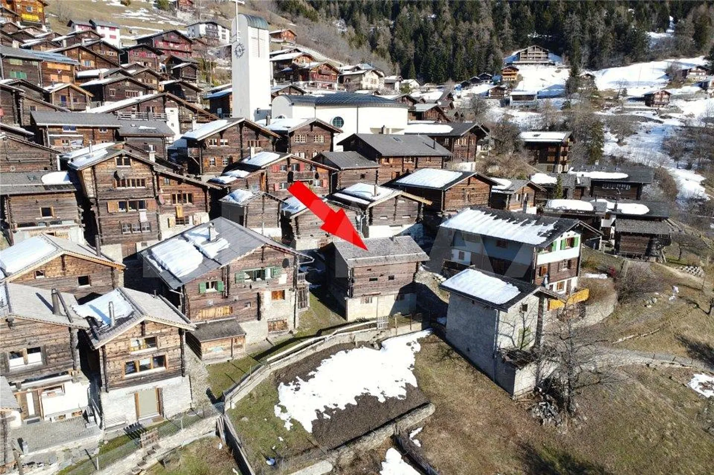 Grange charmante avec projet de rénovation approuvé à Albinen (VS) à vendre - Photo 8 sur 13