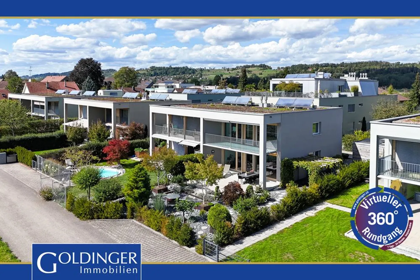Modernes Doppeleinfamilienhaus - Foto 1 von 7