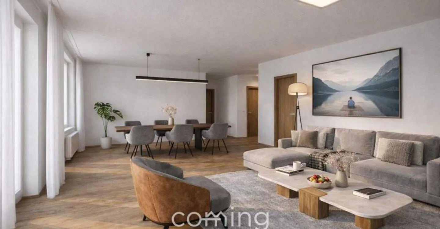 Co-create instead of taking over - 4.5-room apartment with balcony in central Brig - Photo 1 of 11