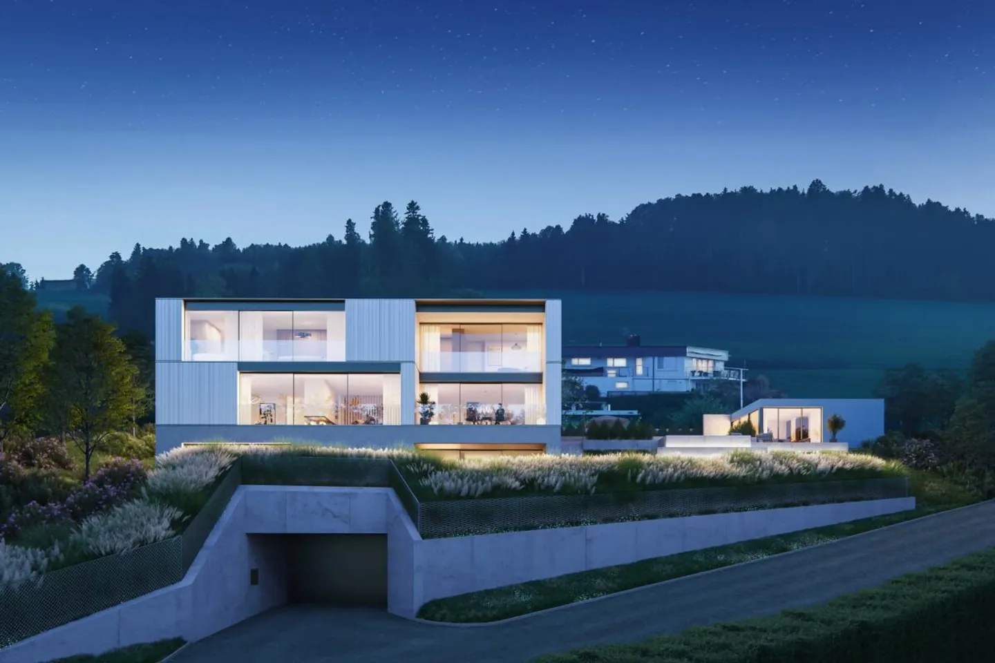 RARITÄT, UNVERBAUBAR & SEESICHT WOHIN DAS AUGE REICHT Grundstück inkl. bewilligtem Projekt für Ihre private Residenz mit höchster Privatsphäre - Foto 5 von 7