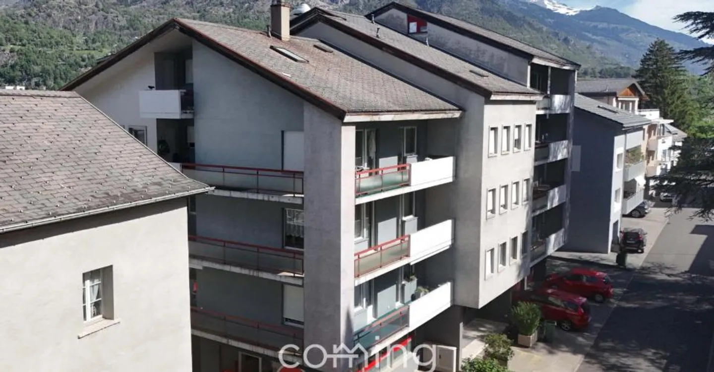 Co-create instead of taking over - 4.5-room apartment with balcony in central Brig - Photo 10 of 11