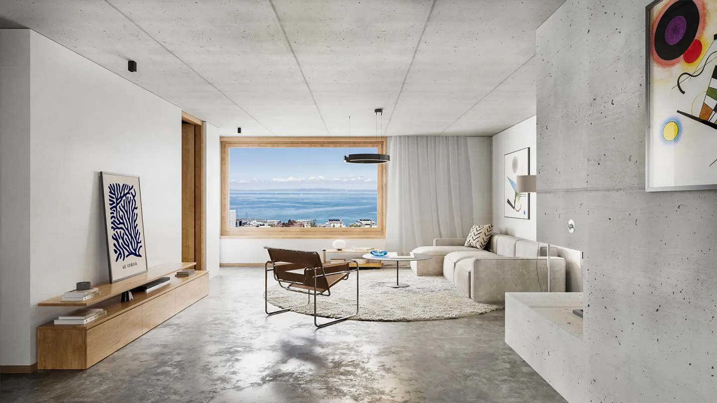 Luxuriöse Wohnung mit Seesicht - Foto 5 von 6