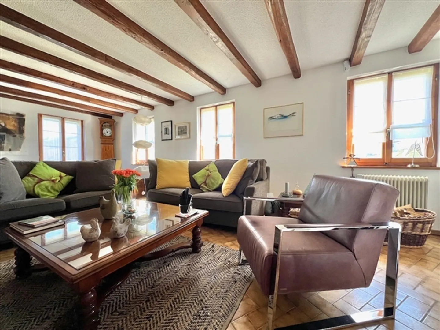 «Renoviertes Bauernhaus mit atemberaubendem Blick auf Châtel-St-Denis – 2 Unterkünfte» - Photo 5 sur 17