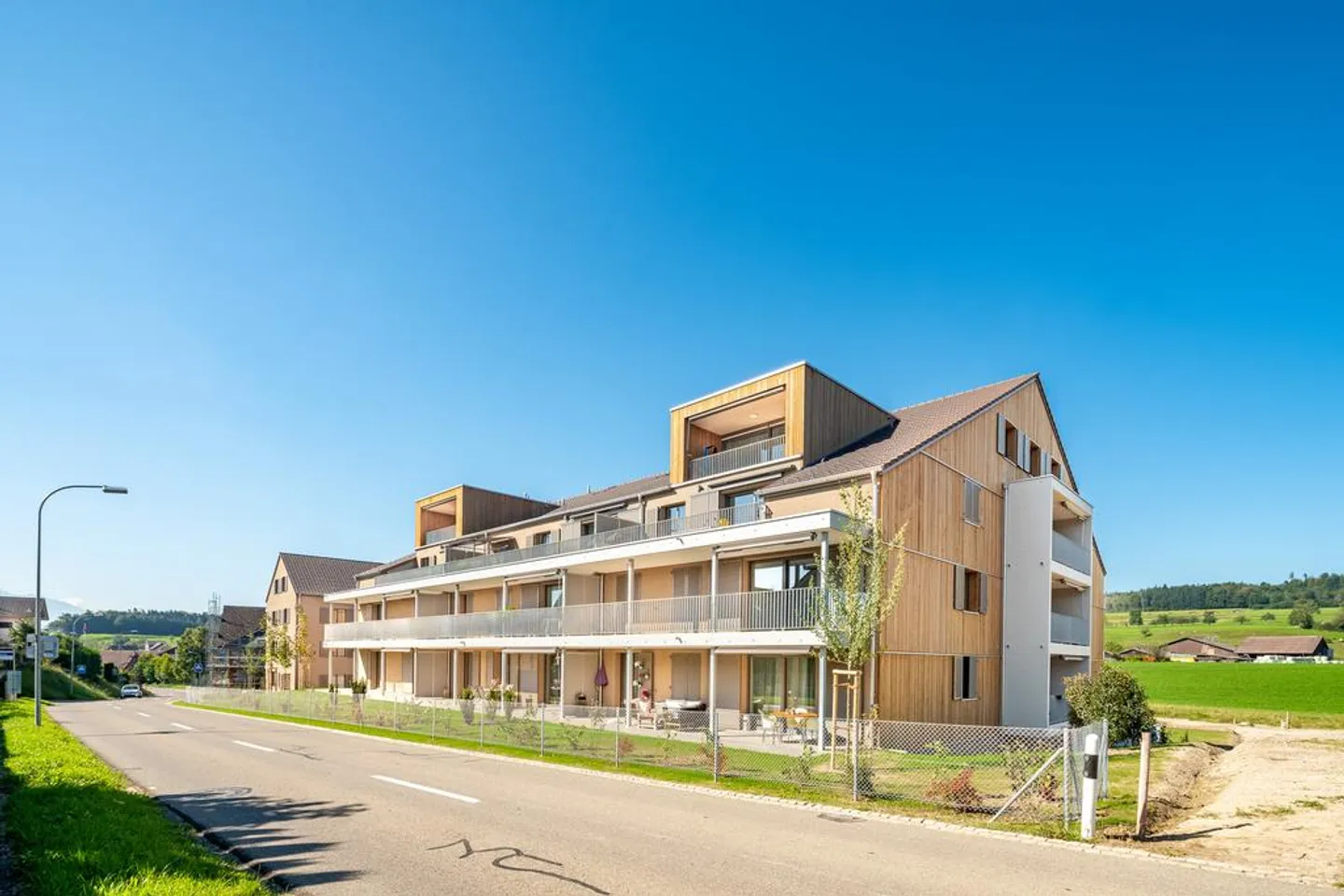 Appartement moderne de 2,5 pièces dans le nouveau bâtiment à Abtwil, AG - Photo 5 sur 7