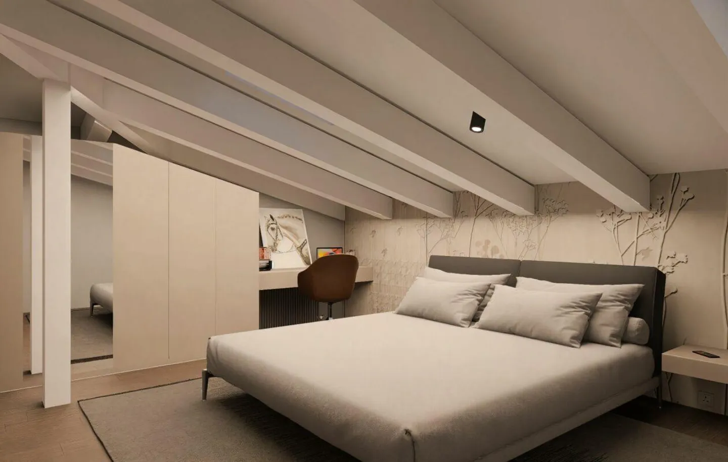Duplex Luminoso e Tranquillo con Camino ad Ascona / Helle und Ruhig... - Foto 11 di 13