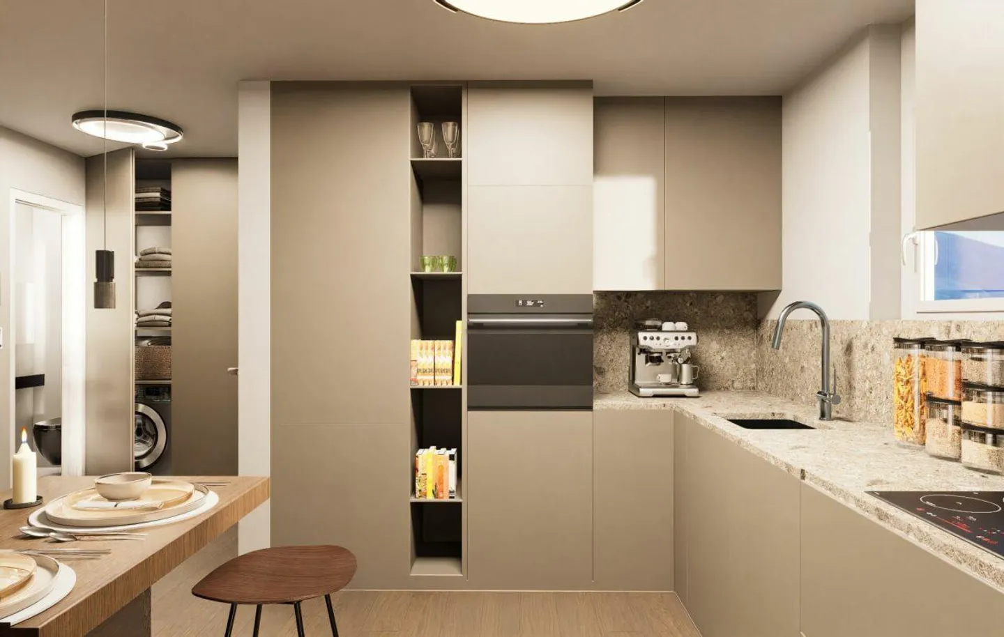 Duplex Luminoso e Tranquillo con Camino ad Ascona / Helle und Ruhig... - Foto 4 di 13