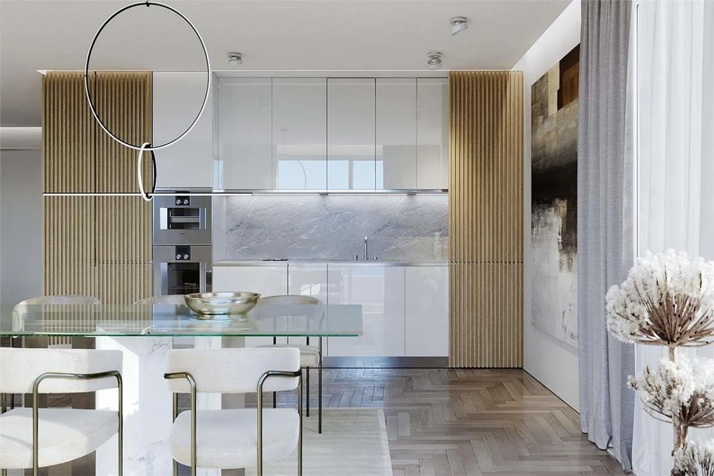 Prestigeträchtige Duplex-Penthouse mit Seeblick - Foto 7 von 8