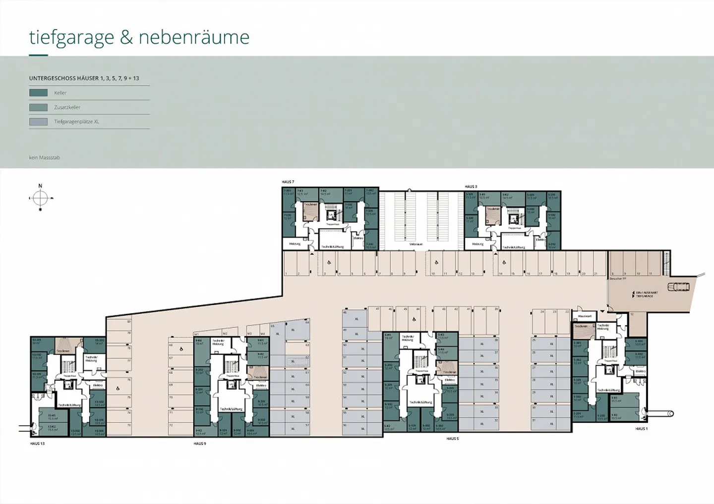 Sécurisez une place de parking dans le garage souterrain - situé au centre d'Egolzwil - Photo 5 sur 7