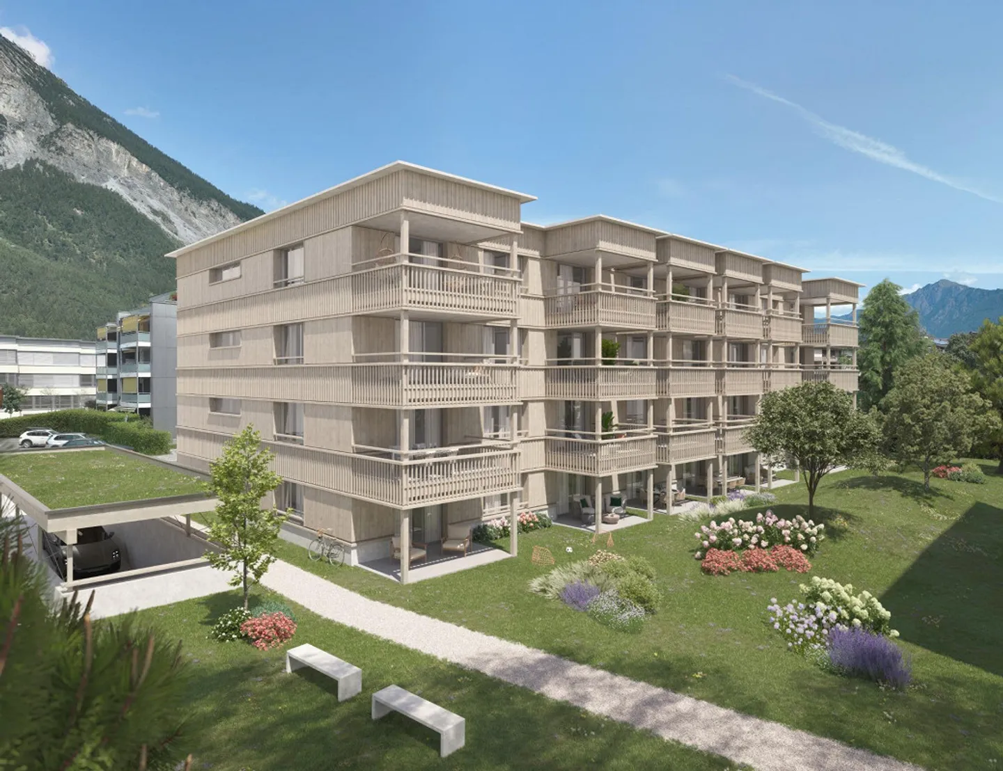 Moderne Wohnung in Domat/Ems - Foto 1 von 4