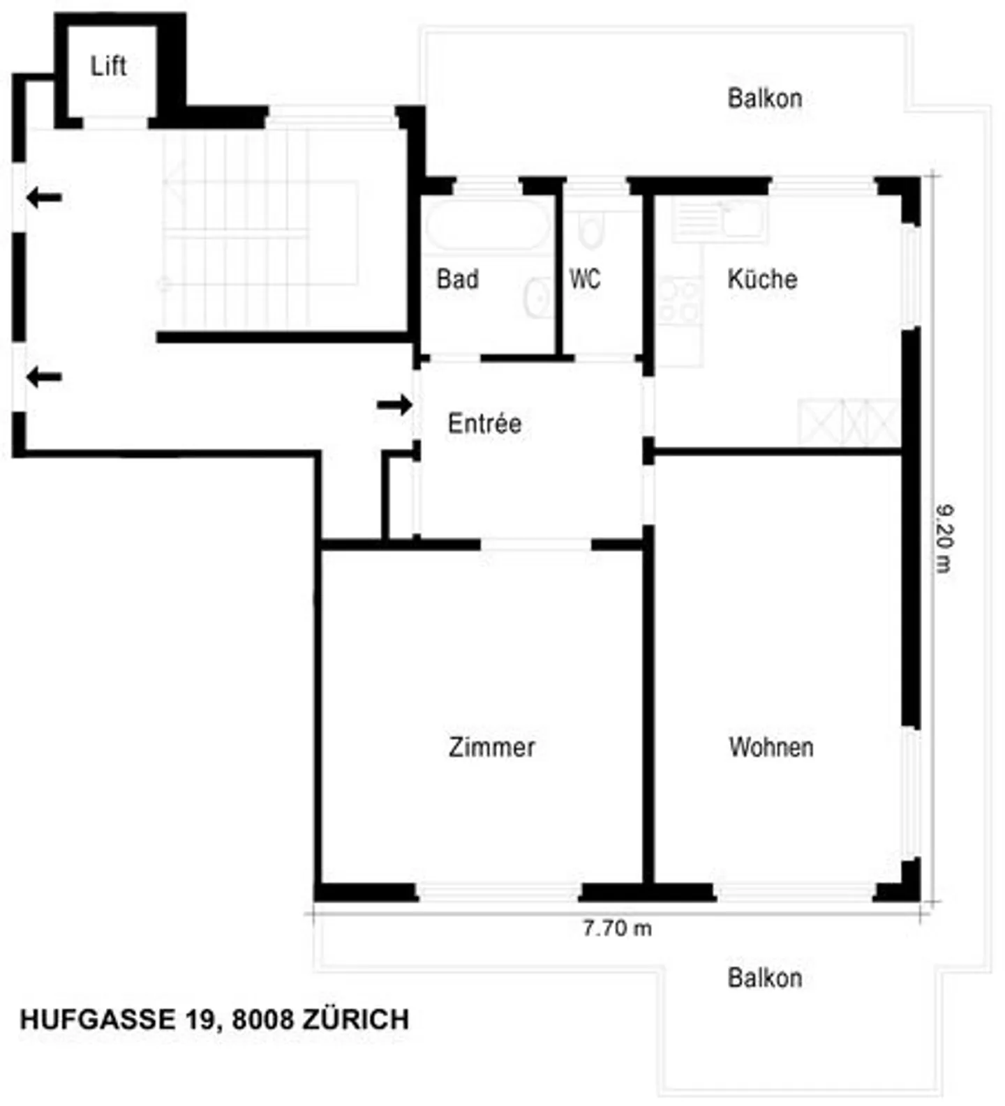Charmante 2-Zimmerwohnung - Foto 8 von 8