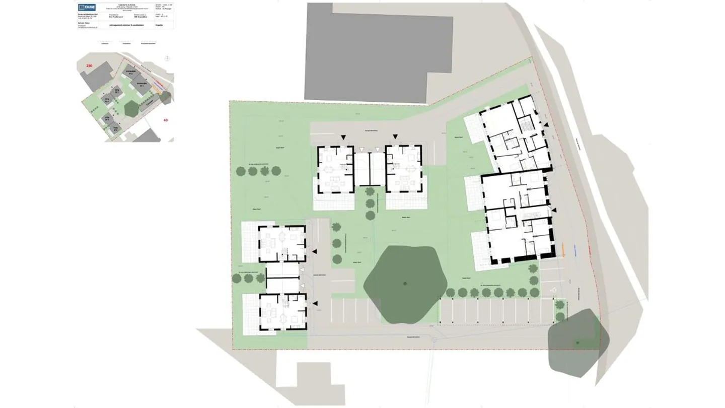 4 semi-detached villas with garages for sale in Grens from CHF 1,950,000.- - Photo 6 of 7