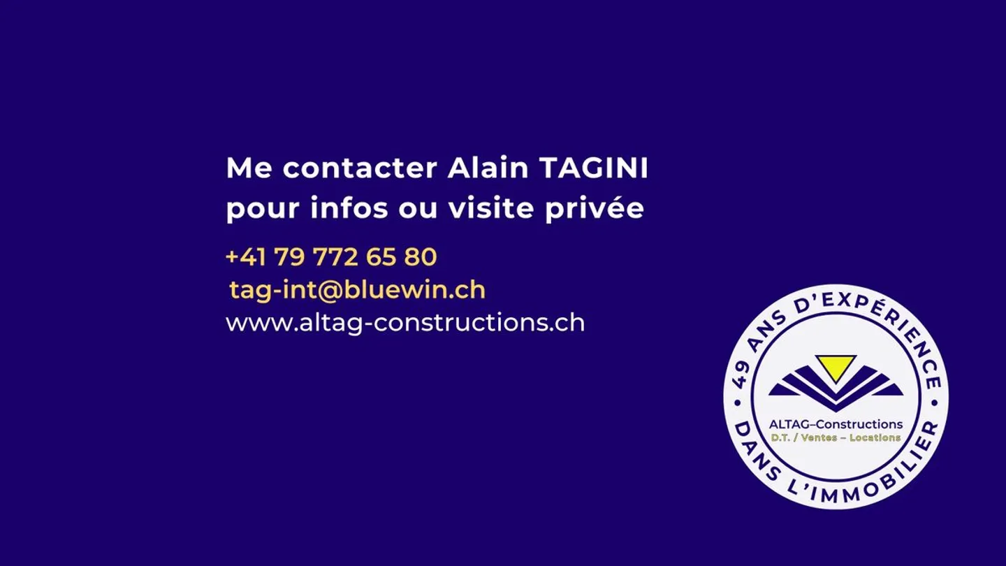 4 semi-detached villas with garages for sale in Grens from CHF 1,950,000.- - Photo 7 of 7