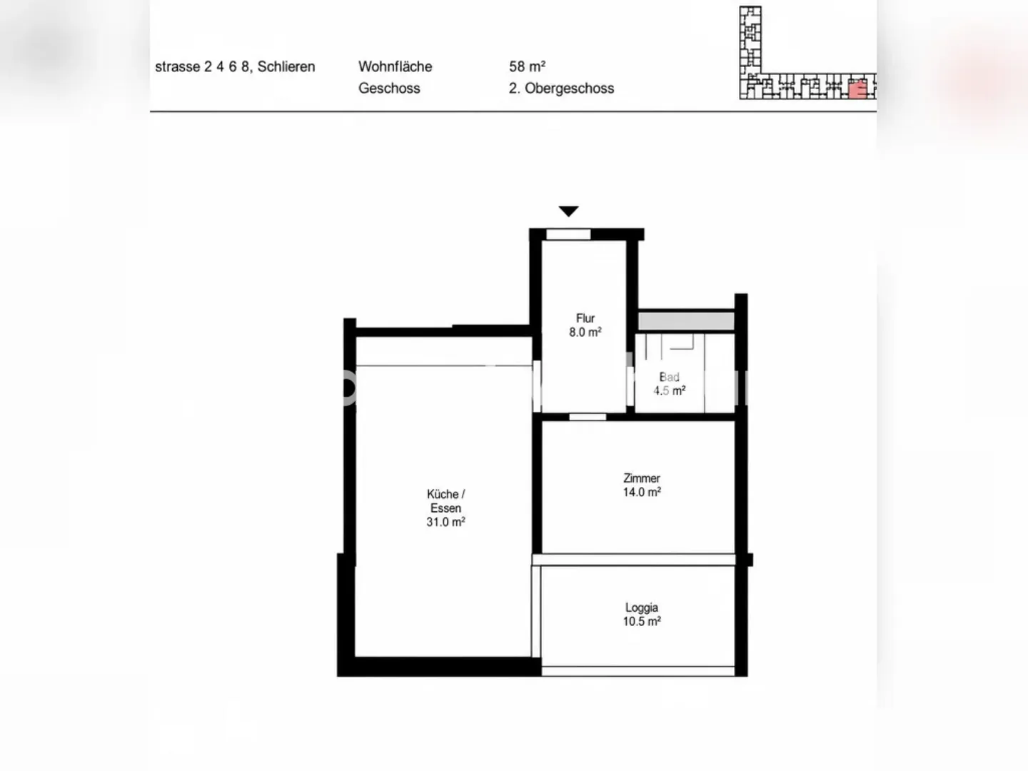 Appartement 2,5 pièces à Schlieren - Photo 4 sur 4