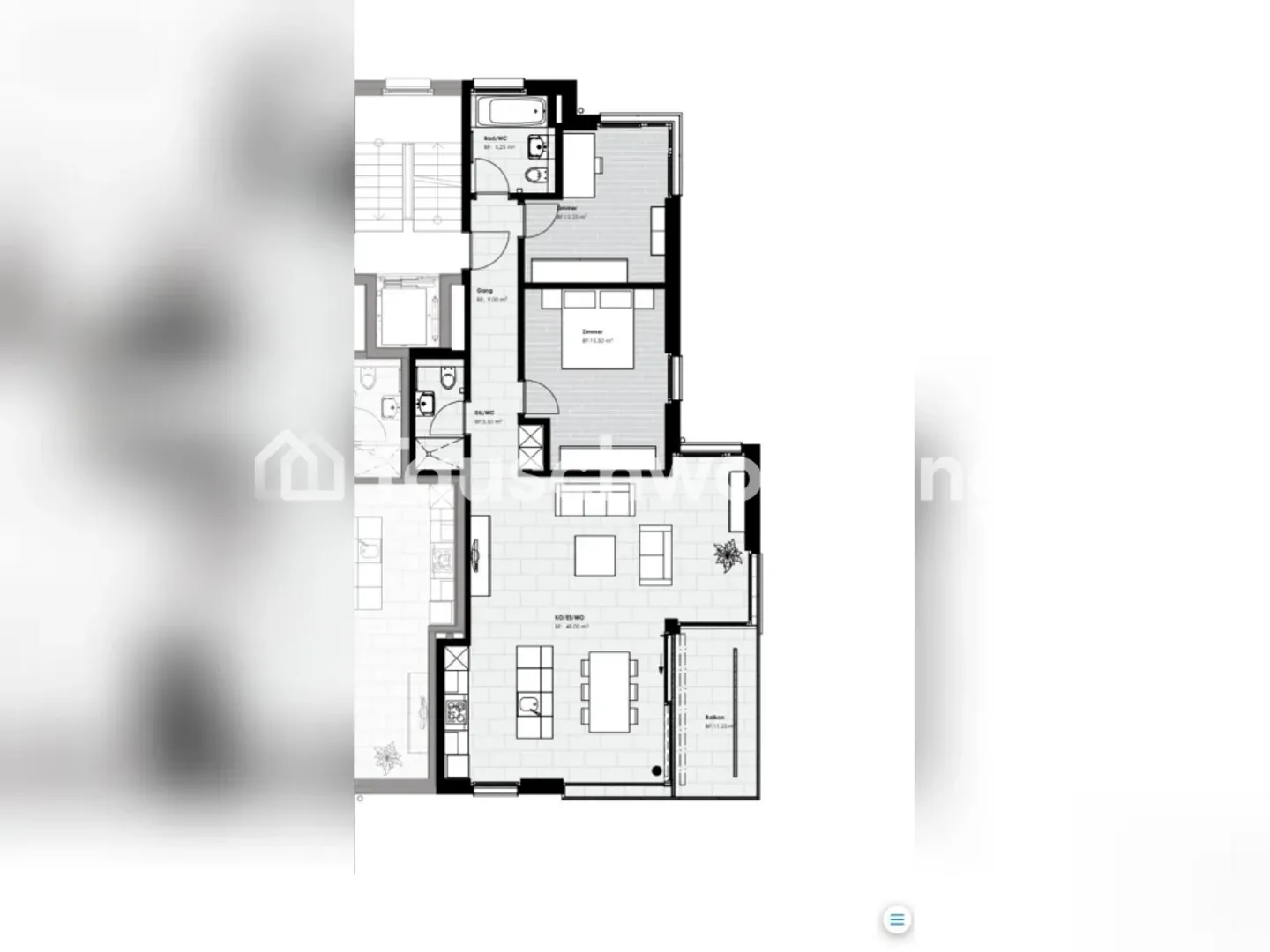 Wunderschöne Wohnung in Zürich Enge - Foto 2 von 2
