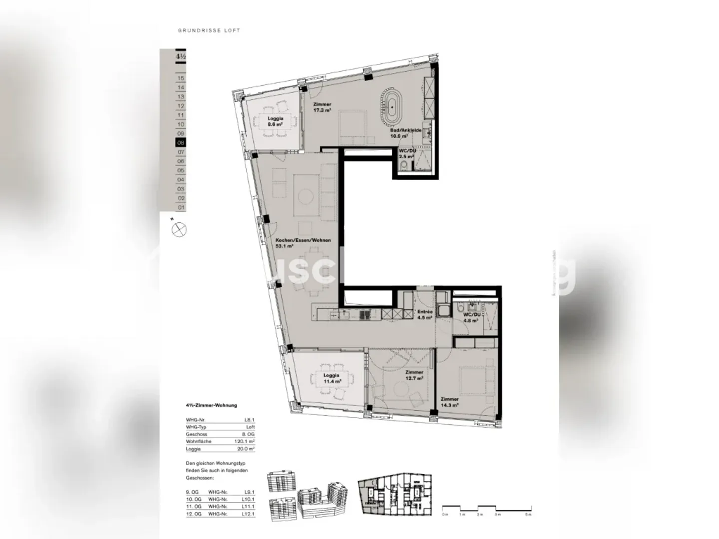 Luxuswohnung in Zürich - Foto 7 von 7