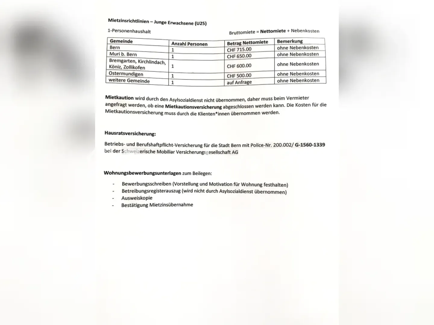 Frauenfeld : appartement 1 pièce, 27 m², 800 € - Photo 2 sur 3