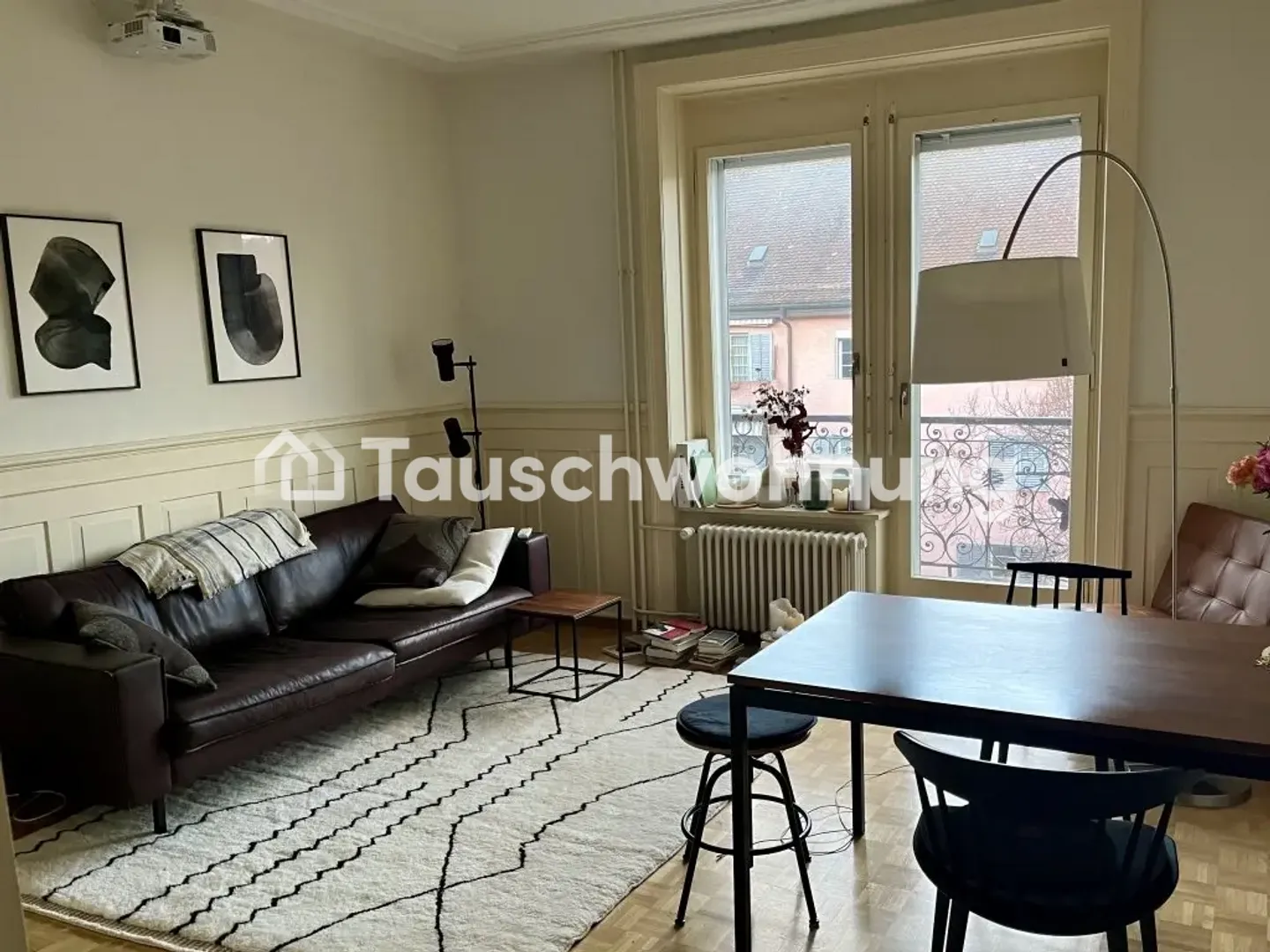 Beautiful old apartment (2 2/5 rooms), two balconies, in K5 - Photo 1 of 8