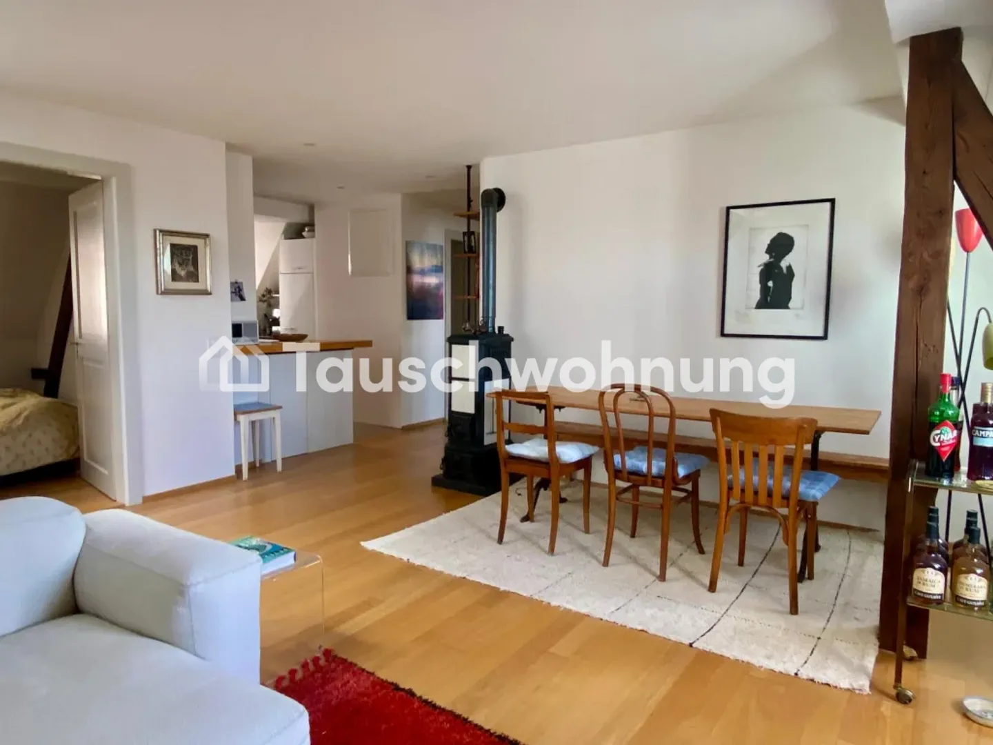 Exchange 3.5-room apartment with private rooftop terrace - Photo 2 of 4