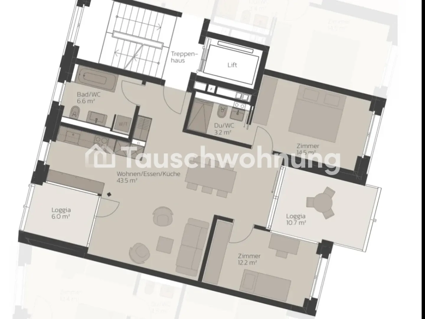 Appartamento 3.5 stanze 80m2 - Foto 1 di 1