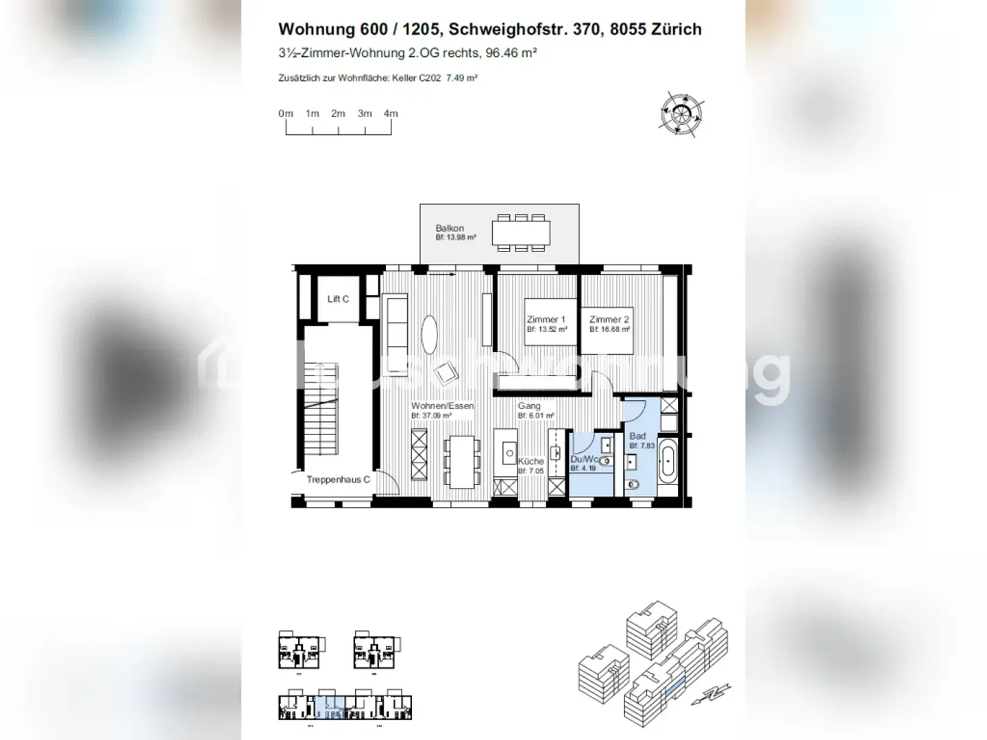 Swap in Zürich: Deine kleinere Wohnung gegen meine 3.5-Zimme - Photo 12 of 12