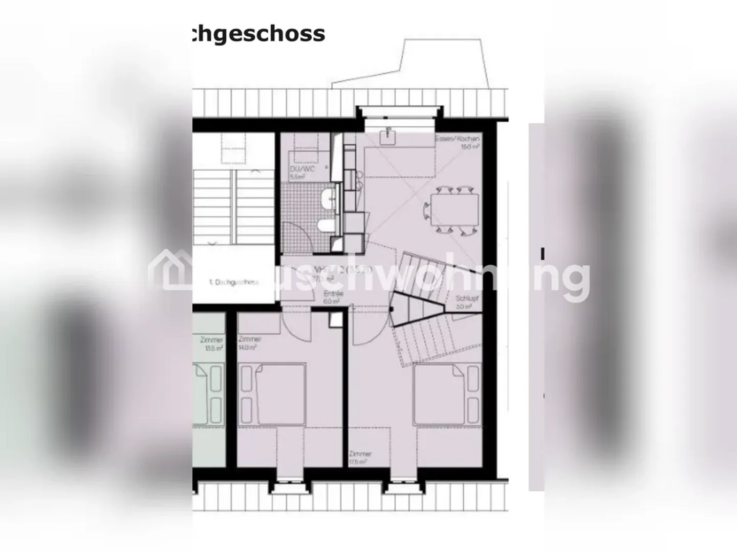 Wunderschöne Maisonette Wohnung, viel Licht &amp; Dachterrasse - Foto 8 von 9