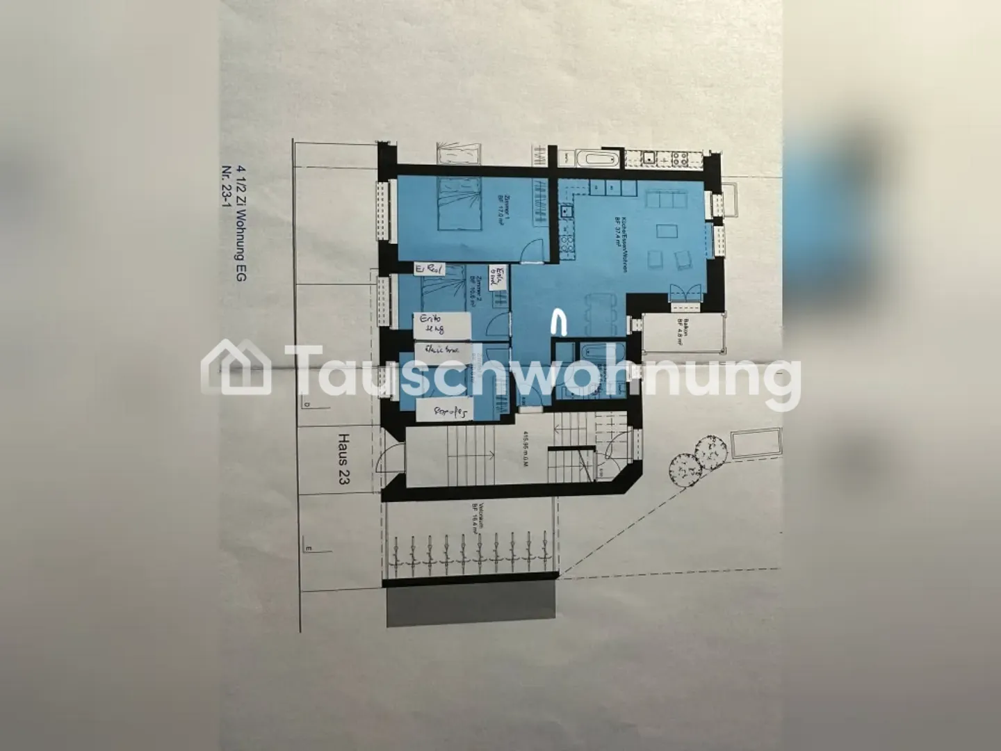 4-Zimmer-Wohnung in Zürich, Kreis 3 - Photo 4 of 4
